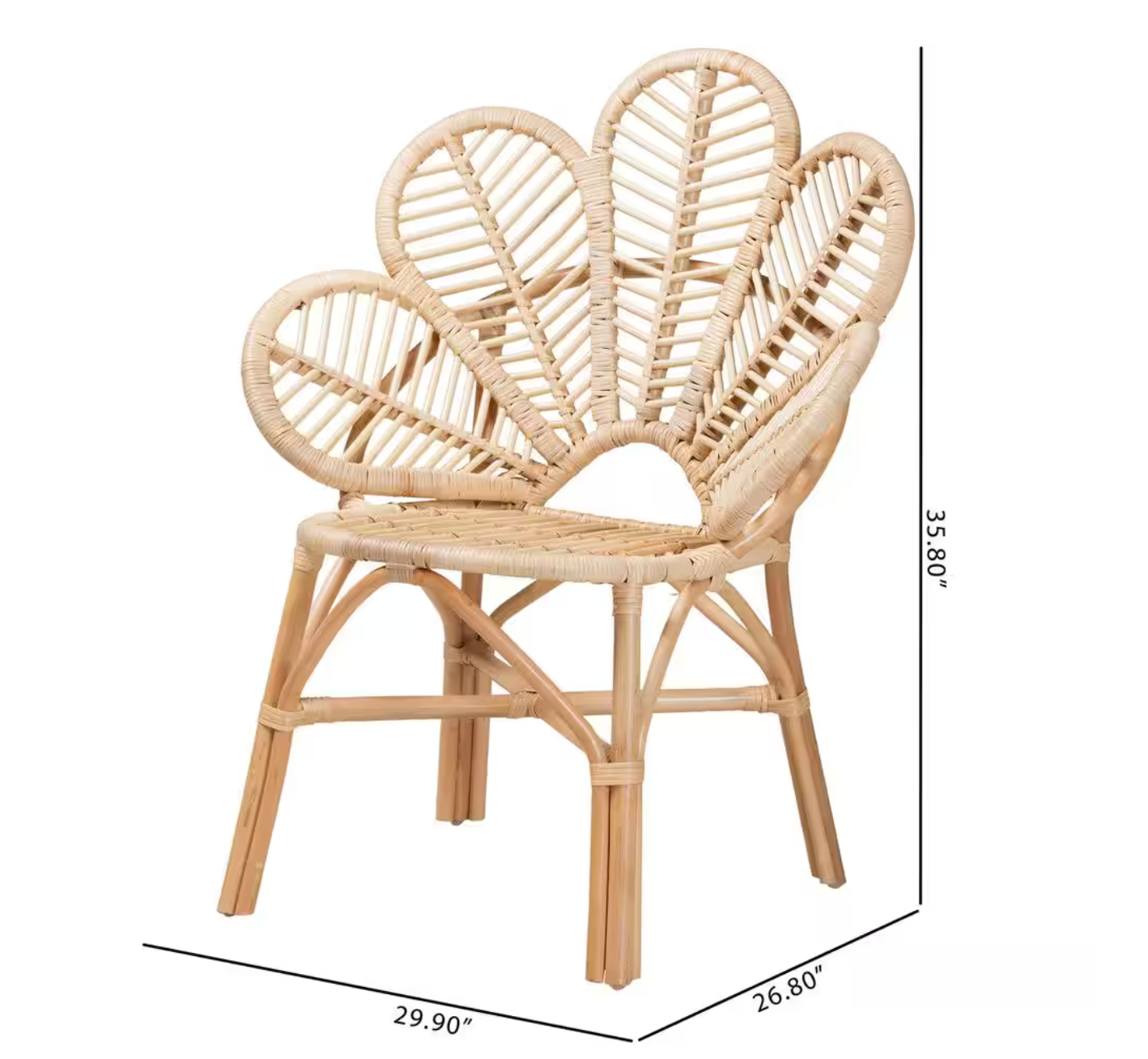 Baby or bridal chair for safari theme event