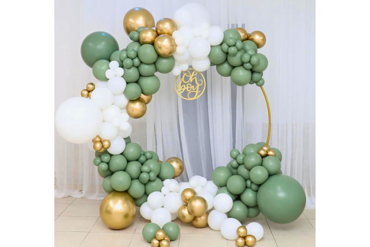 Custom balloon circle arch rental