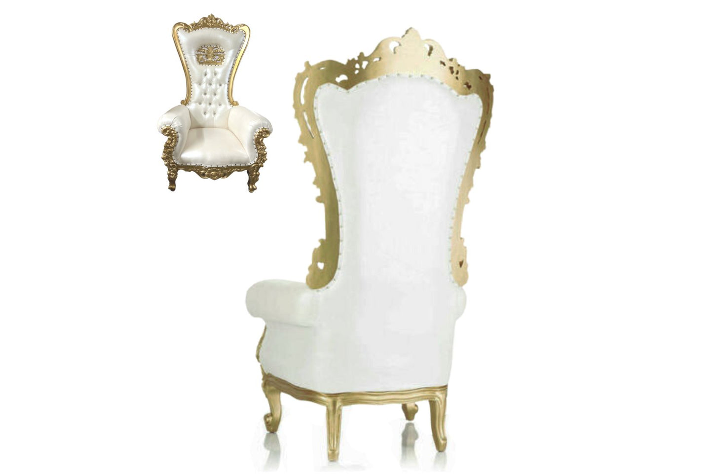 Elegant royalty chair perfect for Sweet Sixteens, Quinceanera, Debut or Womanhood ceremonies.