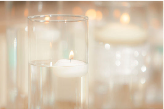 Glass cylinders for centerpieces. Available for rent in Upper Marlboro, MD PG County