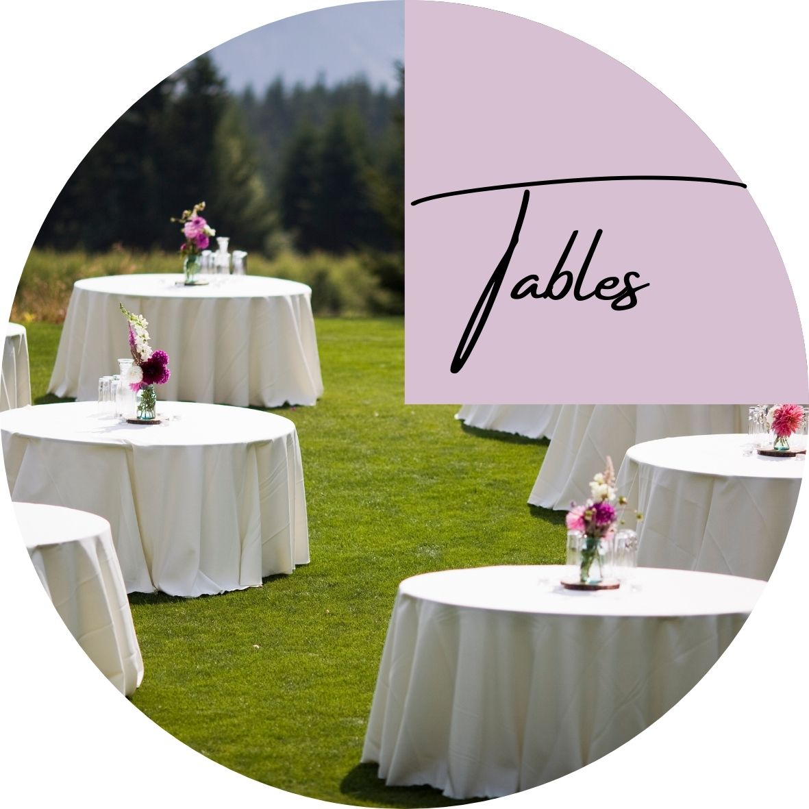 Tables and Chairs Rentals