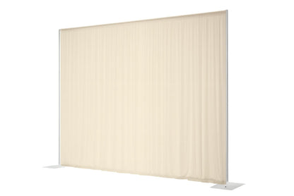 Off white beige pipe and drape panel