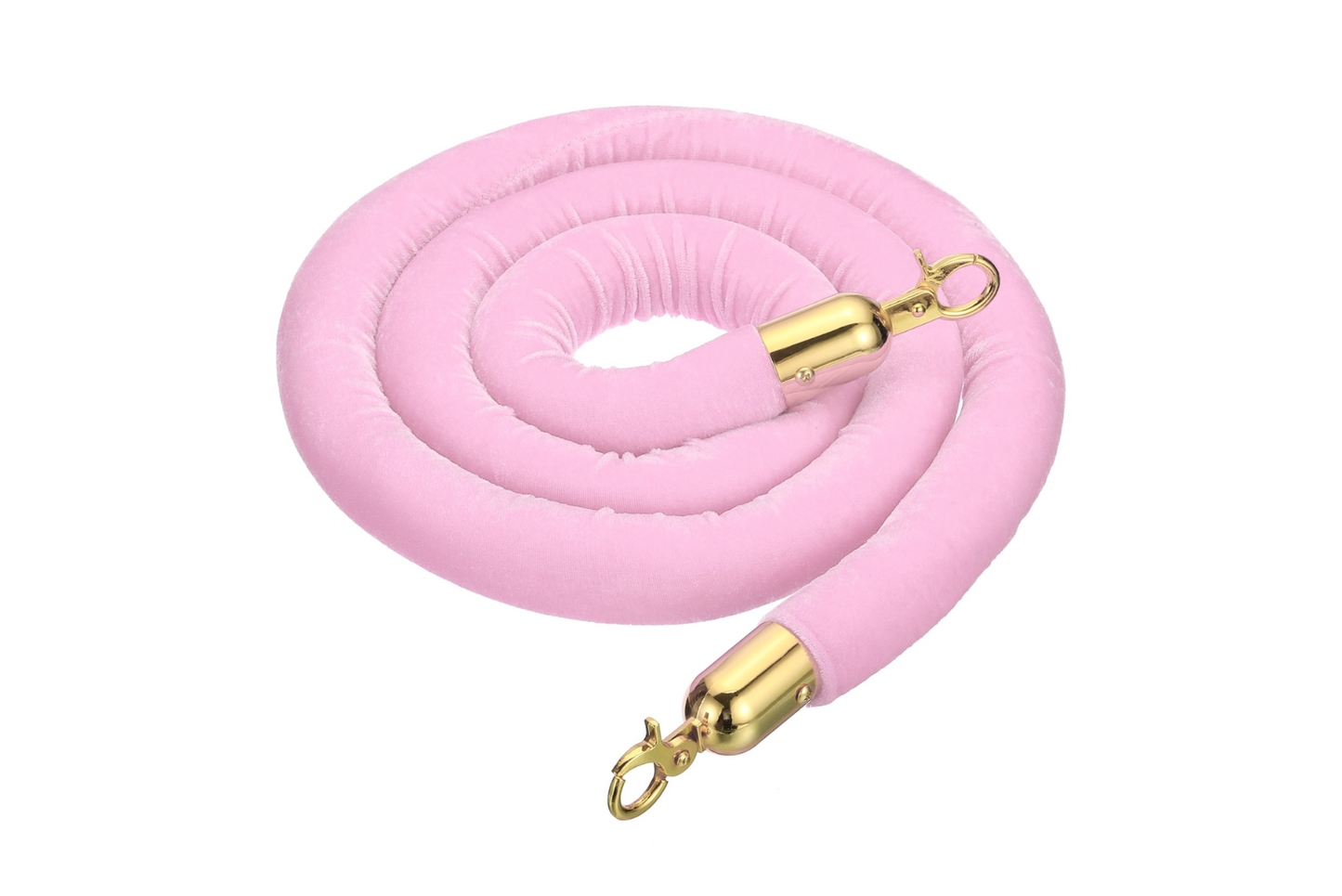pink rope rental for red carpet stanchion and rope