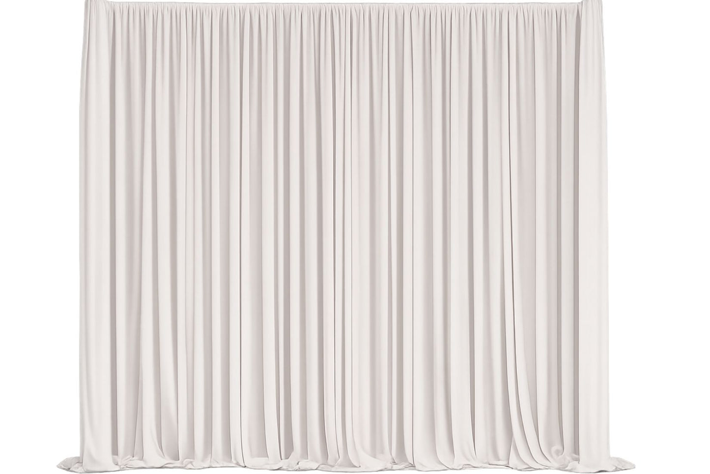 Pipe and drape single panel for backdrop or sweetheart table rental.